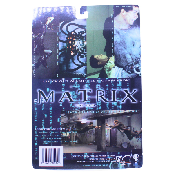 Matrix Mr. Anderson Figur Neo N2 Toys 2000 OVP | Hoppla-Stuff